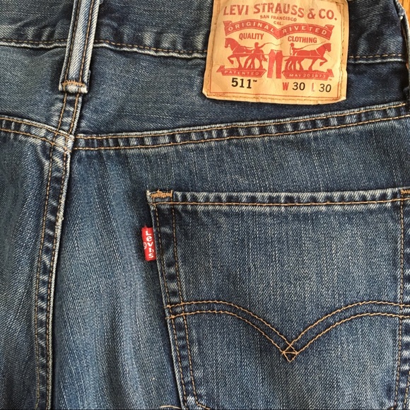 Men’s Levi’s 511 Size 30 Slim Fit Jeans - Picture 6 of 9